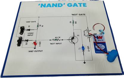 Yantram SCI NAND GATE CIRCUIT - LOGIC GATE Educational Electronic Hobby Kit