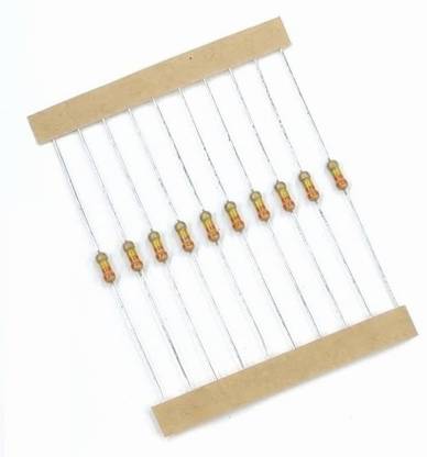 ERHIndia (500 Pcs) 330K Ohm Resistor 1/4 Watt Tolerance 5% 330K ohm Carbon Film Resistor Electronic Components Electronic Hobby Kit