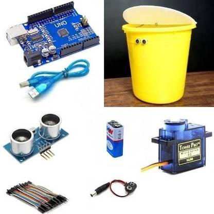 Flyrobo Smart Dustbin Project Components - Project Electronic Components Electronic Hobby Kit
