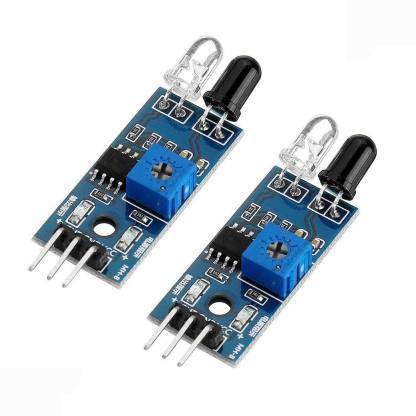 NIHAKA ELECTRONICS IR Proximity Sensor for line follower and Obstacle sensing Robots Security Circuit and Motion Detector Electronic Hobby Kit