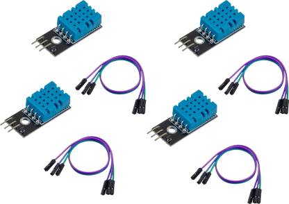 MAG BEE DHT11 Digital Sensor Module Compatible with Dht11 Arduino-Pack of 4 Educational Electronic Hobby Kit