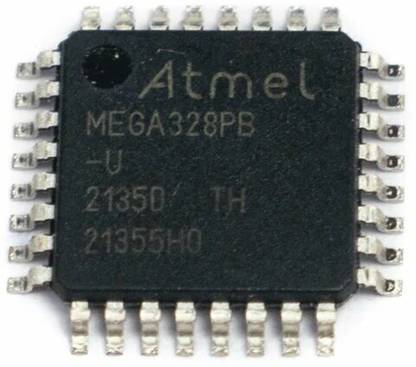 Yantram ATMEGA328PB-U Microcontroller - (SMD Package) - TQFP - 32 Pin Microcontroller Electronic Components Electronic Hobby Kit