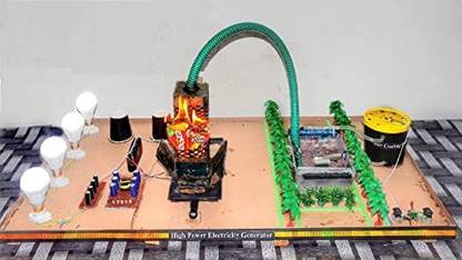 Scince project Generate Electricity By Waste Materials sceince project collge project Educational Electronic Hobby Kit
