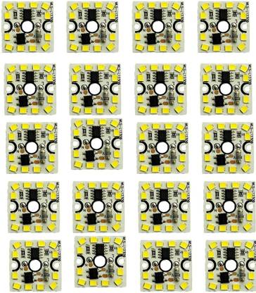 EASTRA (PACK OF 20) 9 WATT GAMMA DOB MCPCB (white light) high efficiency long lasting Electronic Components Electronic Hobby Kit