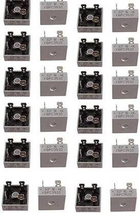R&D KBPC 3510 3NIX Single Phase Bridge Diode Rectifier (AC rectify) PACK OF 15 Electronic Components Electronic Hobby Kit