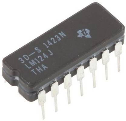 iBAT SOLUTIONS LM 124 J IC - LM124J Quad Operational Amplifier IC Electronic Components Electronic Hobby Kit