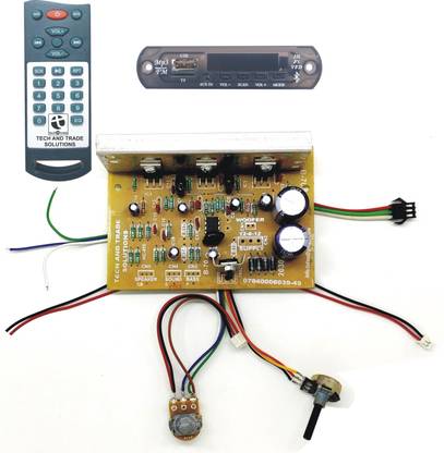 TECH AND TRADE 2030 IC HOME THEATER 2.1 SUB WOOFER AMPLIFIER BOARD AND BLUETOOTH MODULE Sound Recorder and Sound Circuit Electronic Hobby Kit