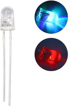 Universal Hub 5MM, LED, RB (red and blue) basic pack of 100 Light Electronic Hobby Kit