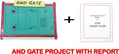ONTEX ELECTRONICS AND LOGIC GATES PHYSICS INVESTIGATORY PROJECT WITH PRINTED REPORT Educational Electronic Hobby Kit