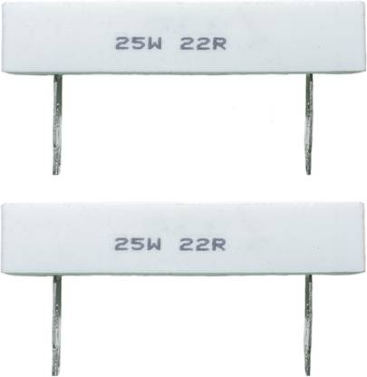 Ovicart 25W 22R Resistance For Crossover Filters Network Board Electronic Component 2Pcs Electronic Components Electronic Hobby Kit