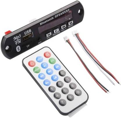 3REE HIgh Quality Bluetooth FM USB AUX Card MP3 Stereo Audio Player Decoder Module Sound Recorder and Sound Circuit Electronic Hobby Kit