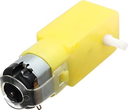 MAG BEE BO Motor-Geared DC Motor-L Shaped-For Car Robot Motor Pack Of - 1 Motor Control Electronic Hobby Kit