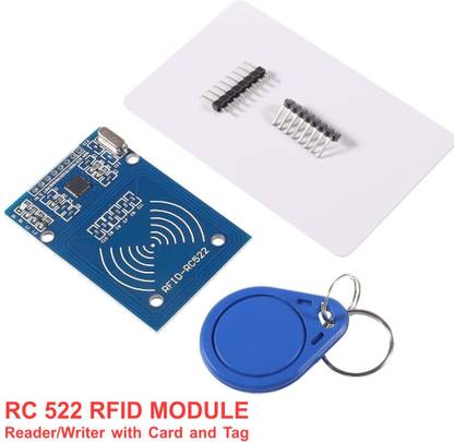 Scienticy RFID Reader/Writer RC522 Module with RFID Card and Tag Electronic Components Electronic Hobby Kit
