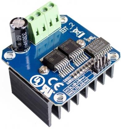 Flyrobo BTS7960 43A H-Bridge High Power Stepper Motor Driver Module Electronic Components Electronic Hobby Kit