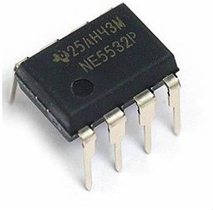 iBAT SOLUTIONS NE5532 Dual Low-Noise Operational Amplifier IC (Pack of 3) - NE 5532 Op-Amp. Electronic Components Electronic Hobby Kit