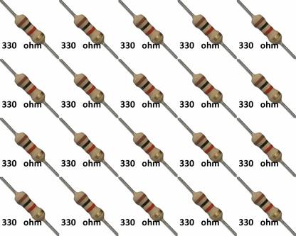 Flyrobo (20 Pcs) Pro3D 330 ohm Resistor Electronic Components Electronic Hobby Kit
