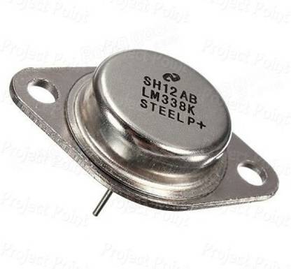 iBAT SOLUTIONS LM338K 5-Ampere Adjustable Voltage Regulator IC - LM 338 K IC 5A Electronic Components Electronic Hobby Kit