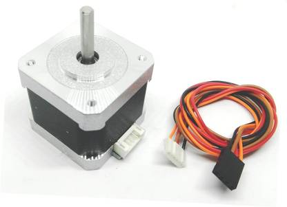 INVENTO 2pcs Nema 17 4.2 Kg-cm Bipolar Stepper Motor CNC Robotics Automotive Electronic Hobby Kit