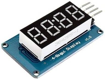 Maxwell TM1637 4-Digit Seven Segment Led Display Module Electronic Components Electronic Hobby Kit