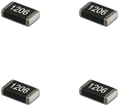 Flyrobo (4 pc) 330E Ohm 1206 Mount Chip smd Resistor - - Electronic Components Electronic Hobby Kit
