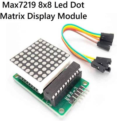 SG Flash QUALITY MAX7219 8x8 Dot LED Matrix Module Display Lights Electronic Hobby Kit