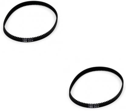 Flyrobo (2 Pcs) Pro3D GT2 200mm Long Closed Loop 6mm Rubber Timing Belt for 3D Printer Electronic Components Electronic Hobby Kit