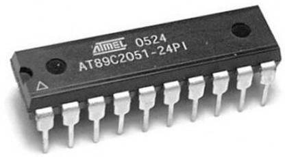 INVENTO 1pcs AT89C2051-24PU AT89C2051 MICROCONTROLLER IC ATMEL DIP-20 Automotive Electronic Hobby Kit