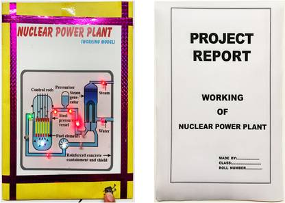 ONTEX ELECTRONICS Nuclear Power Plant Science Working Model(With Printed Report) Educational Electronic Hobby Kit