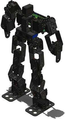 SunRobotics 17DOF Biped Humanoid Robot Chassis DIY Kit Assembled Wifi/BLE Servo Controller Electronic Components Electronic Hobby Kit