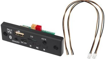 ELECTROSYS 5V Bluetooth MP3 FM/USB/AUX/TF/Card MP3 Stereo Player Decoder Module Kit Electronic Components Electronic Hobby Kit