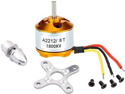 SG फ्लैश 1800 KV Brushless DC Motor (BLDC) for RC Aircraft, RC Multi-Copter Motor मोटर नियंत्रण इलेक्ट्रॉनिक हॉबी किट
