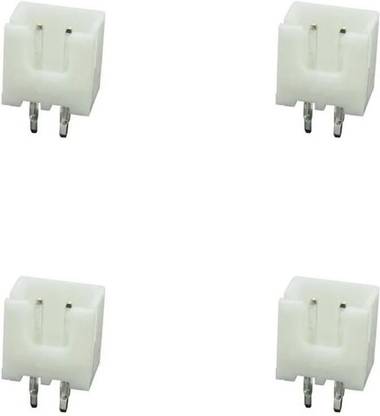 Flyrobo (4 pc) 2 Pin Male JST Connector 2.54mm PItch - - Electronic Components Electronic Hobby Kit