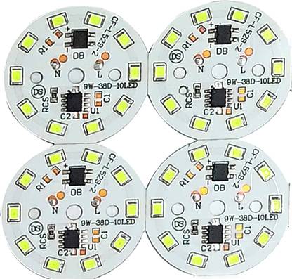 OZONIDE 9 Watt DOB Plate Raw Material For 9w Led Bulb Light Electronic Hobby Kit