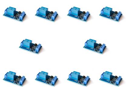Flyrobo (10 pc) 12V Single Bond Button Bistable Relay Module - - Electronic Components Electronic Hobby Kit