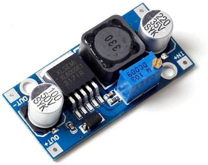 INVENTO XL6009 DC-DC Adjustable Step-up Boost Power Converter Module Replace Automotive Electronic Hobby Kit