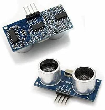 AUTO BOTIX HC-SR04 Ultrasonic Sensor Module for Distance Measurement PACK OF 2 Electronic Components Electronic Hobby Kit