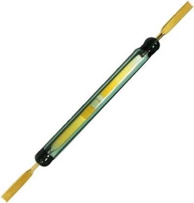 Ihc 52mm 2 Pin Reed Switch Sensor Magnetic Switch NO SPST(Pack of 1) Electronic Components Electronic Hobby Kit