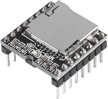 RAIVENS DFPlayer Mini Player Audio Voice Module MP3 Voice Decode TF Card U-Disk Electronic Components Electronic Hobby Kit