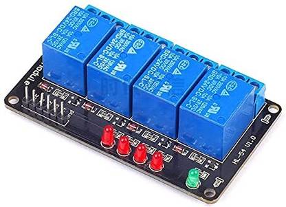 IDUINO 5V 4 Channel Relay Module For Compatible with arduino uno Electronic Components Electronic Hobby Kit