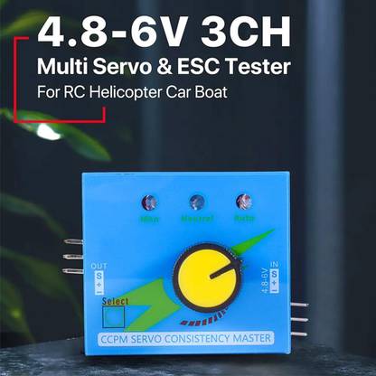 EASTRA SG Servo Consistency Master, Steering Gear Tester Servo Motor Electronic Components Electronic Hobby Kit