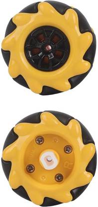 HouseOfCommon PREMIUM Mecanum Wheel, Firm Robot Wheel, Practical Electronic Components Electronic Hobby Kit