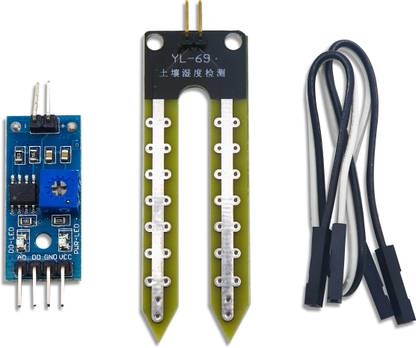 Electronic Spices Soil Hygrometer Humidity Detection Moisture Sensor For Arduino Electronic Components Electronic Hobby Kit