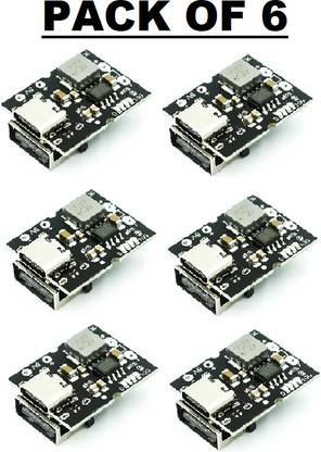 3REE PACK OF 6 Type-C USB 5V 2A Boost Converter Step-Up Power Module Electronic Components Electronic Hobby Kit