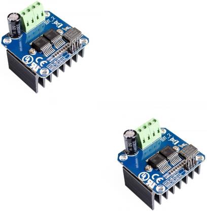 Flyrobo (2 pc) BTS7960 43A H-Bridge High Power Stepper Motor Driver Modu - Electronic Components Electronic Hobby Kit