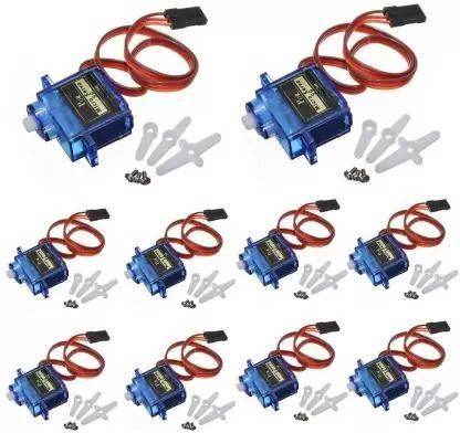 AQBP 10x Pcs Micro Servo Motor Mini 9g Servo RC Airplane Car Robot controls Motor Control Electronic Hobby Kit