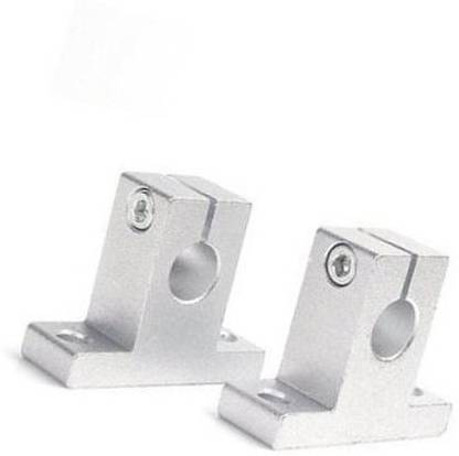 INVENTO 2 Pieces Bracket 12mm Linear Rail, Shaft, Rod Support, CNC Automotive Electronic Hobby Kit