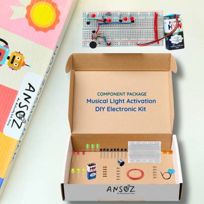 Ansoz Musical Dancing Lights Kit Educational Electronic Hobby Kit