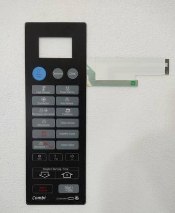 WHITEFLIP Microwave Oven Membrane Keypad Touchpad For Microwave Model No - CE1031DFB Electronic Components Electronic Hobby Kit