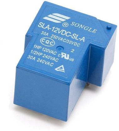 SONGLE SLA 12VDC 4Pin 30A Power Relay Electronic Components Electronic Hobby Kit