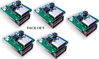 EASTRA 5 PCS C-Type USB Port to Type A Module/Board kit, Power Supply Electronic Components Electronic Hobby Kit
